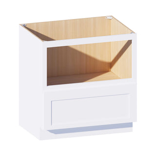 Classic White - 33"W Microwave Base Cabinet