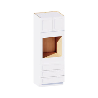 Classic White - 30"W × 84"H Tall Oven Cabinet