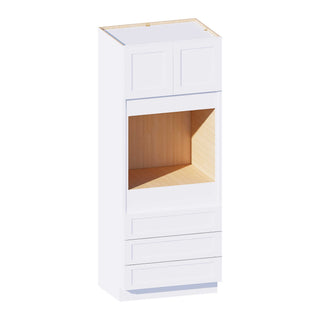 Classic White - 33"W × 84"H Tall Oven Cabinet