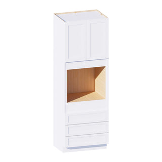 Classic White - 33"W × 96"H Tall Oven Cabinet