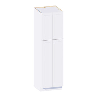 Classic White - 24"W × 84"H Tall Pantry Cabinet