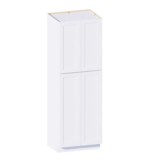 Classic White - 30"W × 90"H Tall Pantry Cabinet