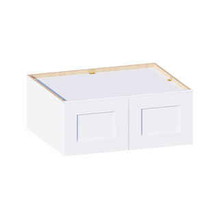 Classic White - 30"W × 12"H Deep (24") Wall Bridge Cabinet