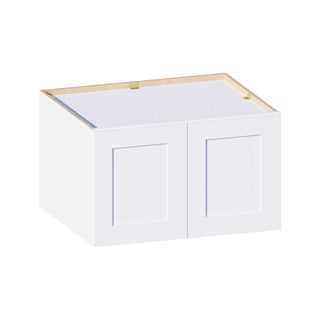 Classic White - 30"W × 18"H Deep (24") Wall Bridge Cabinet