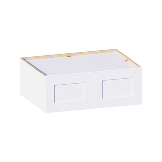 Classic White - 33"W × 12"H Deep (24") Wall Bridge Cabinet