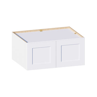Classic White - 33"W × 15"H Deep (24") Wall Bridge Cabinet