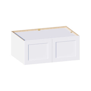 Classic White - 36"W × 15"H Deep (24") Wall Bridge Cabinet