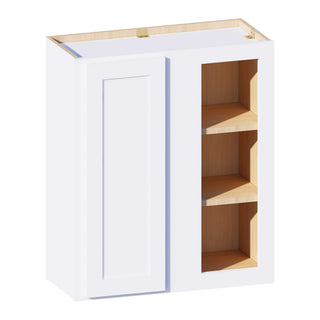 Classic White - 24"W × 30"H Blind Corner Wall Cabinet