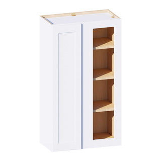 Classic White - 24"W × 42"H Blind Corner Wall Cabinet