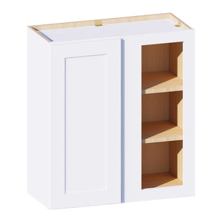 Classic White - 27"W × 30"H Blind Corner Wall Cabinet