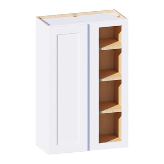 Classic White - 27"W × 42"H Blind Corner Wall Cabinet