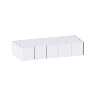 Classic White - 30"W × 6"H Spice Drawer Wall Cabinet
