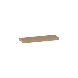 White Oak - 36"W × 2-1/16"H Floating Shelf