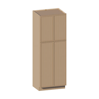 Slim White Oak - 30"W × 90"H Tall Pantry Cabinet