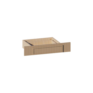 White Oak - 36"W × 7"H Knee Drawer