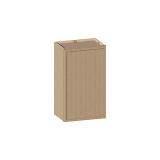 Slim White Oak - 18"W × 30"H Standard Wall Cabinet