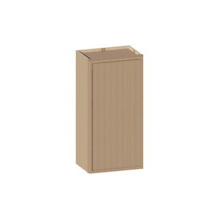 Slim White Oak - 18"W × 36"H Standard Wall Cabinet