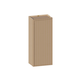 Slim White Oak - 18"W × 42"H Standard Wall Cabinet