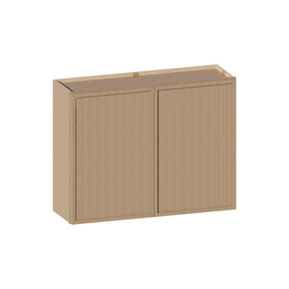 Slim White Oak - 39"W × 30"H Standard Wall Cabinet