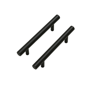 T Bar Pull - MATTE BLACK - 96mm
