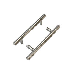 T Bar Pull - BRUSHED NICKLE - 96mm