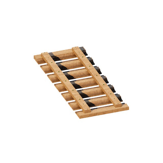 Cofre del Tesoro - Soporte de vidrio de 30" ancho x 1/2" alto