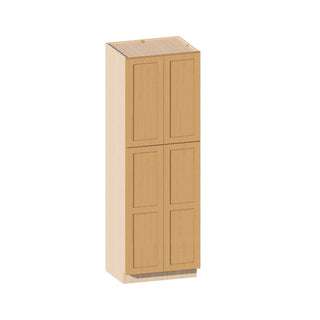 Cofre del Tesoro - Gabinete alto de despensa de 76 cm de ancho x 228 cm de alto