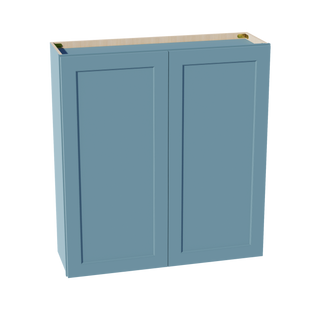 TG-W3942: Soft Green Shaker 39"W x 42"H 2 Doors & 3 Shelves Standard Wall Cabinet