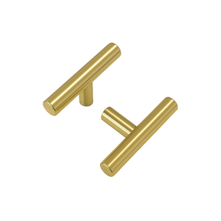 T Knob - BRUSHED GOLD