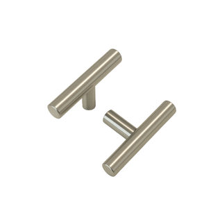 T Knob - BRUSHED NICKLE