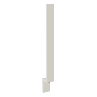 TW-BF3: Creamy White Shaker 3"W Base Cabinet Filler