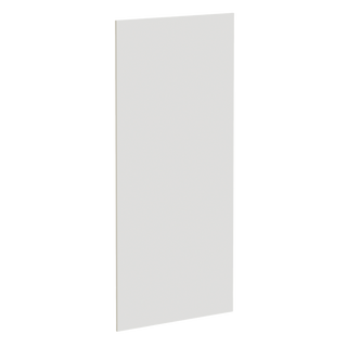 TW-BP48x96-3/4: Creamy White Shaker 48"W x 96"H x 3/4"D Base End Skin Panel