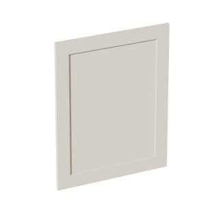 TW-WP-BASE: Creamy White Shaker 23-1/2"W x 29-1/2"H x 3/4"D Wainscot Panel Base