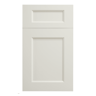 TW-W1815: Creamy White Shaker 18"W x 15"H 1 Door Standard Wall Bridge Cabinet