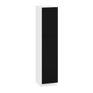 Frameless Matte Black - 18"W × 84"H Tall Pantry Cabinet