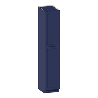 Navy Blue - 18"W × 96"H Tall Pantry Cabinet