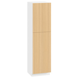 Frameless Oak Blonde - 24"W × 90"H Tall Pantry Cabinet