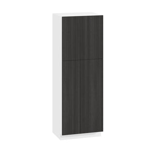 Frameless Oak Shade - 30"W × 84"H Tall Pantry Cabinet