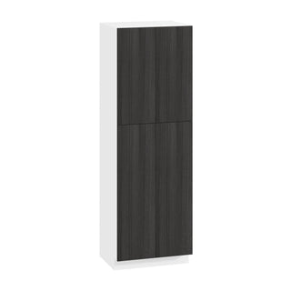 Frameless Oak Shade - 30"W × 90"H Tall Pantry Cabinet