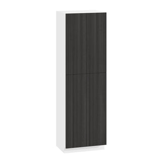 Frameless Oak Shade - 30"W × 96"H Tall Pantry Cabinet