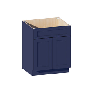Navy Blue - 27"W Vanity Sink Base Cabinet