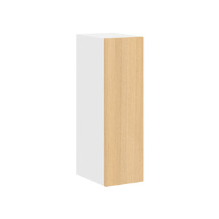 Frameless Oak Blonde - 09"W × 30"H Standard Wall Cabinet