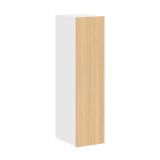 Frameless Oak Blonde - 09"W × 36"H Standard Wall Cabinet
