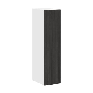 Frameless Oak Shade - 09"W × 36"H Standard Wall Cabinet