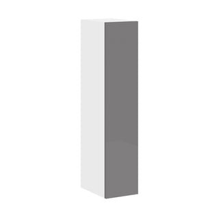 Frameless High-Glossy Gray - 09"W × 42"H Standard Wall Cabinet