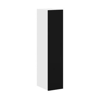 Frameless Matte Black - 09"W × 42"H Standard Wall Cabinet