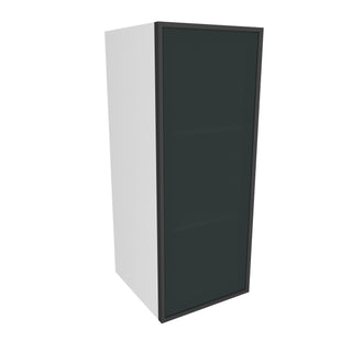Frameless Midnight Glass - 12"W × 30"H Standard Wall Cabinet