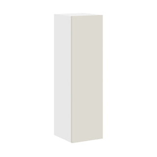 Frameless Matte Ivory - 12"W × 42"H Standard Wall Cabinet