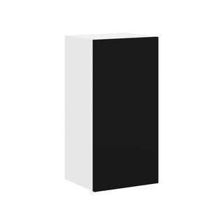 Frameless Matte Black - 15"W × 30"H Standard Wall Cabinet