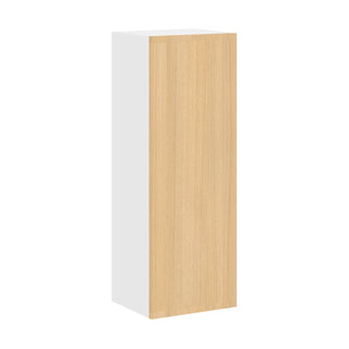 Frameless Oak Blonde - 15"W × 42"H Standard Wall Cabinet